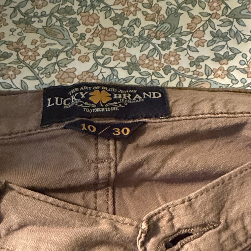 Lucky Brand Tan Denim Pants
